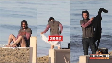 Keanu Reeves Bares It All After A Dip In The Ocean YouTube Keanu