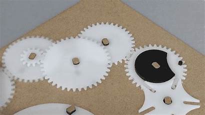 3d Printed Mechanism Gear Gears Parts Functional