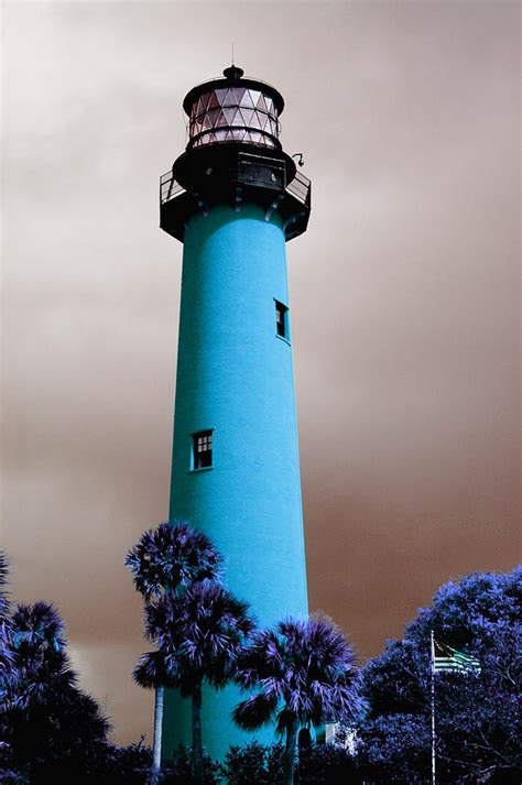 The Blue Lighthouse Photograph By Artistic Panda