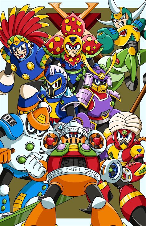 Official mega man facebook page. OC Mega Man VI Robot Masters : Megaman