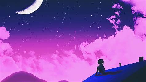 Girl Sitting Alone Roof Top Neon Artist Backgrounds And Alone Sitting Hd Wallpaper Pxfuel
