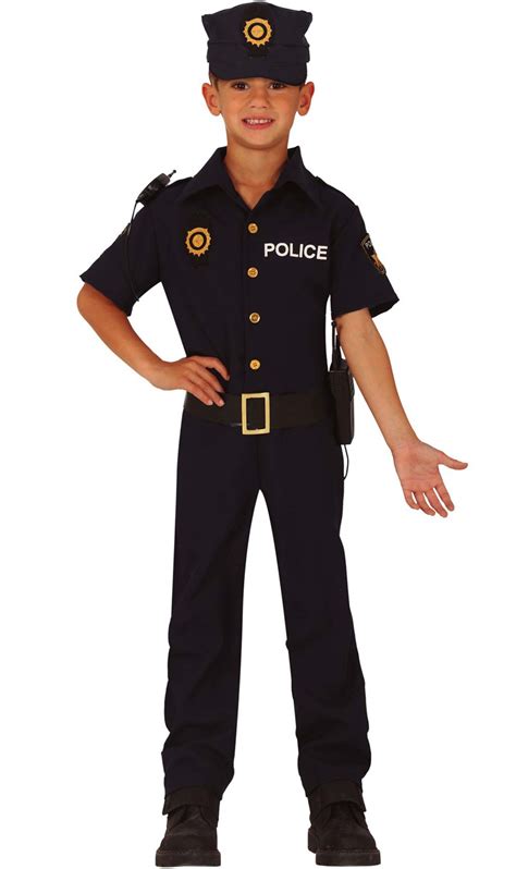 Disfraz De Policía Oficial Para Infantil