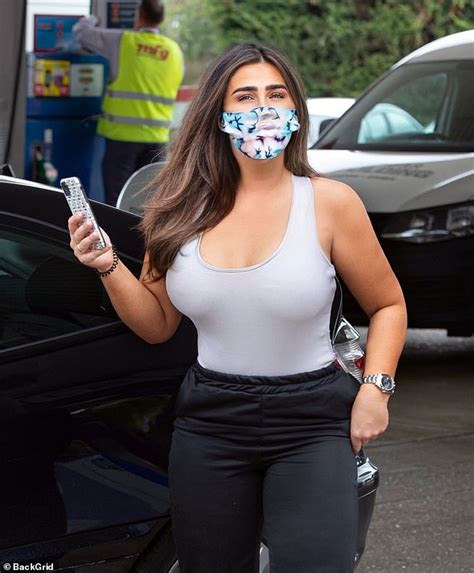 Lauren Goodger Showcases Her Famous Curves In A Weather Defying Vest