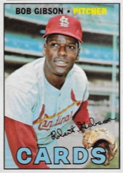 Oh my god, it's bob gibson, i whispered to nancy, filling her in on the basic details of how gibson became one of my boyhood heroes. Top Bob Gibson Baseball Cards, Vintage, Rookies, Gallery, Guide