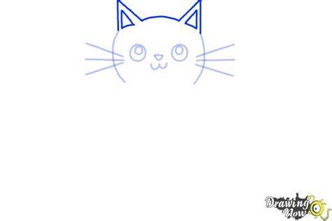 how to draw a kitten super easy drawingnow