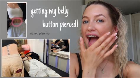 Getting My Belly Button Pierced Vlog Answering Questions About My Bellybutton Piercing Youtube