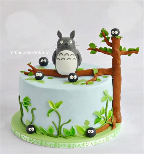 Totoro Cake Decorated Cake By Natalia Kudela Cakesdecor