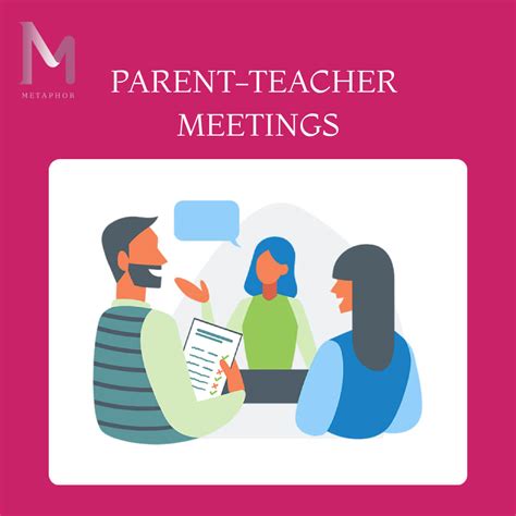 Parent Teacher Meeting 1st Grade Metaphor School