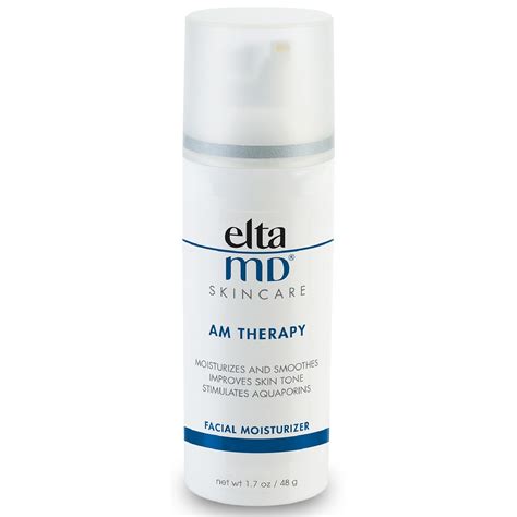 Just like a face moisturizer,. EltaMD AM Therapy Facial Moisturizer