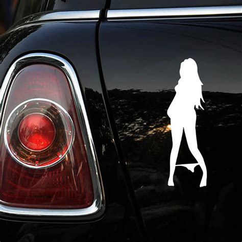 newest style sexy bikini girl beautiful lady car stickers car decal for toyota volkswagen tesla