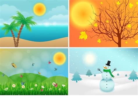 Les Saisons Seasons In French Teaching Resources