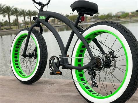 Aluminum Fat Tire Bike Beach Cruiser 🌴sikk 7