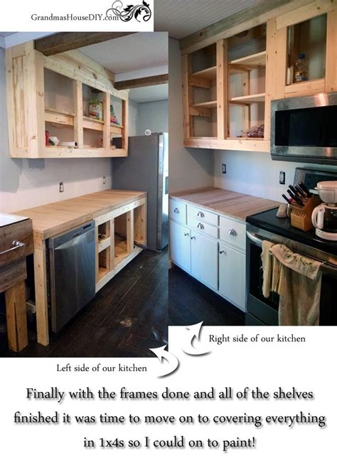 However, if you're planning to build new kitchen cabinets for your home, make your own doors and. How to DIY build your own white country kitchen cabinets
