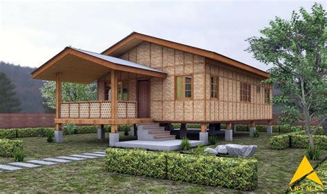 Pin By Gimini On Bahay Kubo Building House Plans Designs Simple Bungalow House Designs House