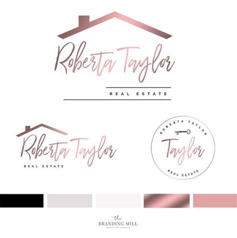 Branding Kit Template Real Estate Logo Realtor Logo Etsy