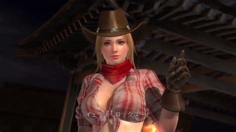 Dead Or Alive 5 Last Round Tina Rodeo Time Costume Set Costume