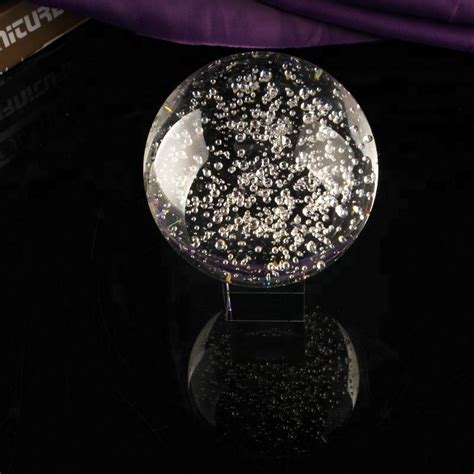 [hot item] crystal ball glass bubble ball crystal crafts crystal ball bubbles