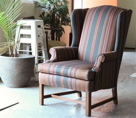 How to de Upholster a Wingback Chair | ModHomeEc