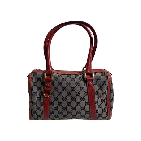 Gucci Abby GG Canvas Brown / Red Monogram Handbag -... - Depop