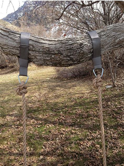 Nothing compares to swinging between two trees at home. Tree Swing Hanging Kit Two Straps