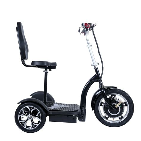 Three wheel electric mobility scooters. City Hopper 3-Wheel Electric Mobility Scooter with 16-inch