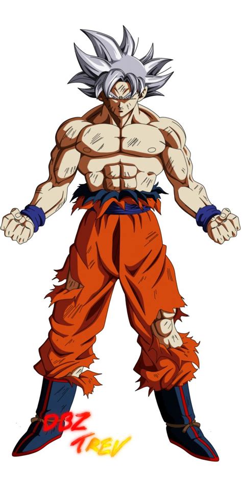 Goku Mastered Ultra Instinct By Dbztrev Anime Dragon Ball Super
