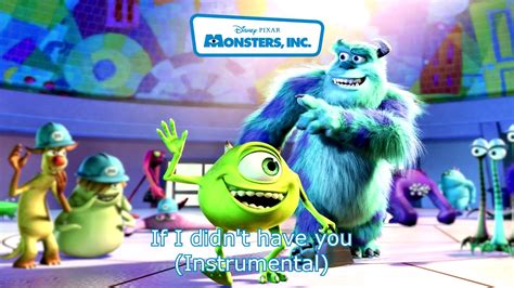 Monsters Inc If I Didnt Have You Instrumental 2001 2002 Disc 1