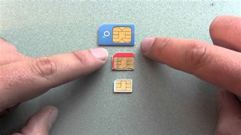 nano sim vs micro sim vs normal sim card comparison youtube