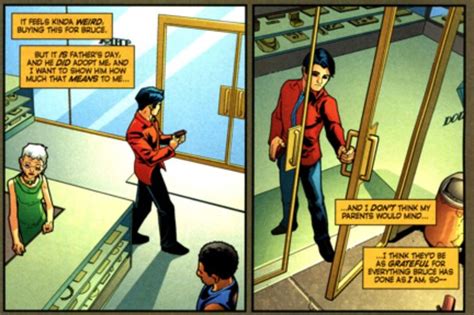 Tim Drake Attempts To Celebrate Father S Day With Bruce Wayne 3 9 Dc
