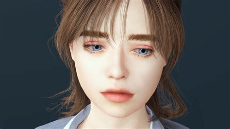 inhye kang realistic 3d character