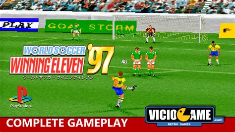 🎮 Goal Storm 97 Playstation Complete Gameplay Viciogame