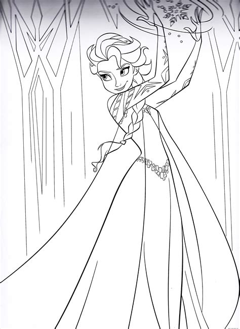 Coloriage Imprimer Princesse Disney Elsa Coloriage Portrait Photo The