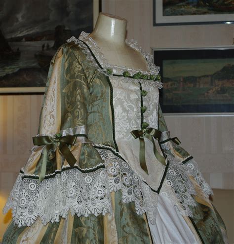 Abito Storico Femminile 1700 Rococo Veneziano Elegant Dresses