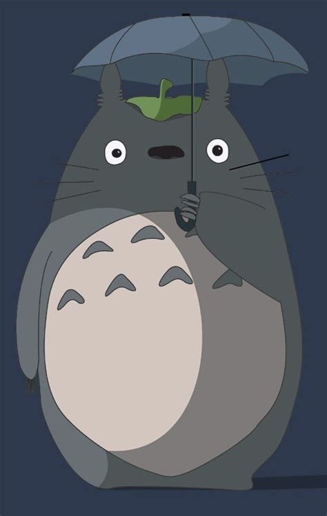 Totoro By ~naokua On Deviantart Totoro Art Studio Ghibli Characters