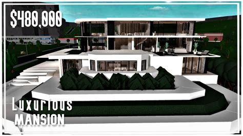 Luxurious Modern Mansion Welcome To Bloxburg Tour No Large Plot YouTube