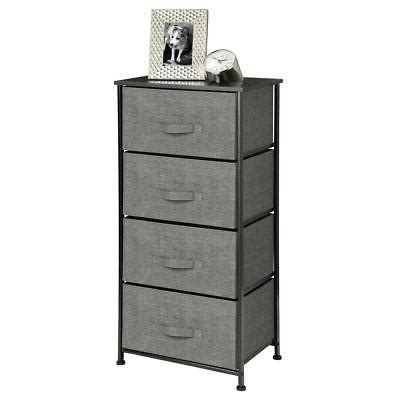 Plus, the spacious 51 wide surface on this dresser is ideal for displaying framed photos or a table lamp. mDesign Vertical Dresser Storage Tower with 4 Drawers