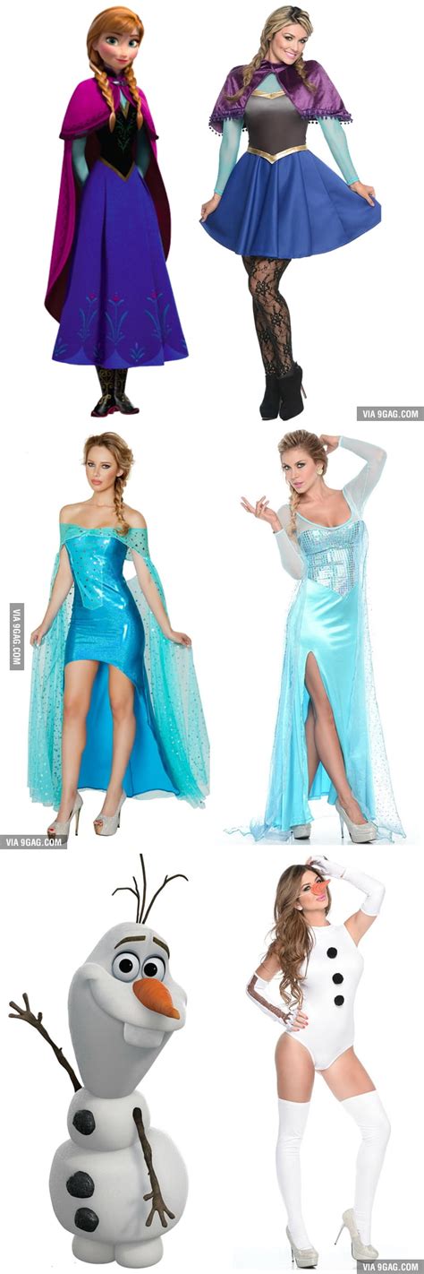 Frozen Gets Sexy At Halloween 9gag