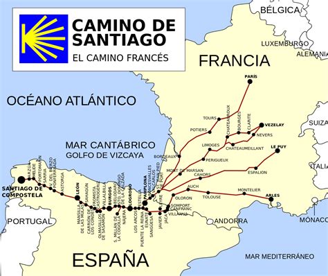Serie Sobre El Camino Francés Del Camino De Santiago A Través De