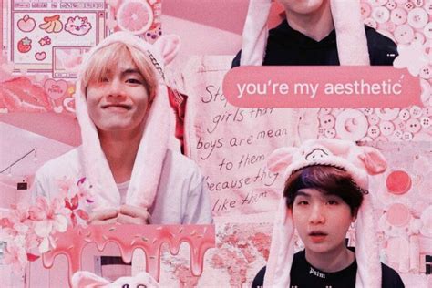 Bts Pink Aesthetic Desktop Wallpaper Hd Tons Of Awesome Bts Aesthetic