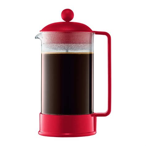Bodum Brazil 8-Cup French Press - Red | French press coffee maker, French press coffee, French press