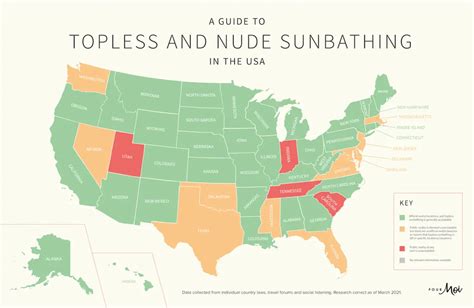 Topless And Nude Sunbathing Map Reveals All Sustain Health Magazine