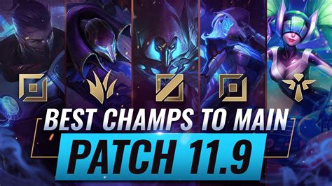 3 BEST Champions To MAIN For EVERY ROLE in Patch 11.9 - League of
