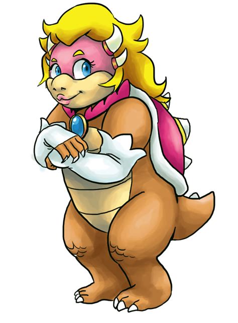 Koopa Princess Peach By Polkavata On Deviantart