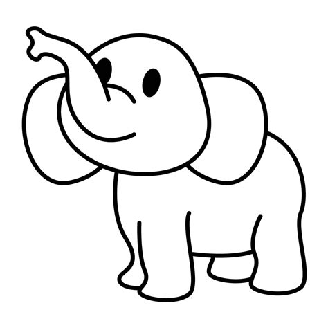 Elefante Para Colorear