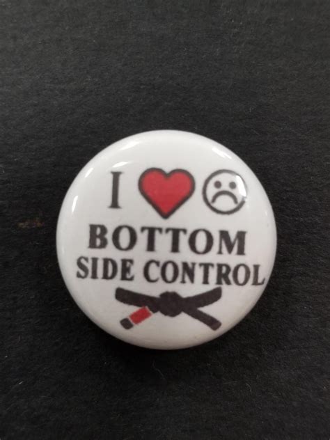 I Love Bottom Side Control Pin ⋆ Behold Jewelry And Designs West
