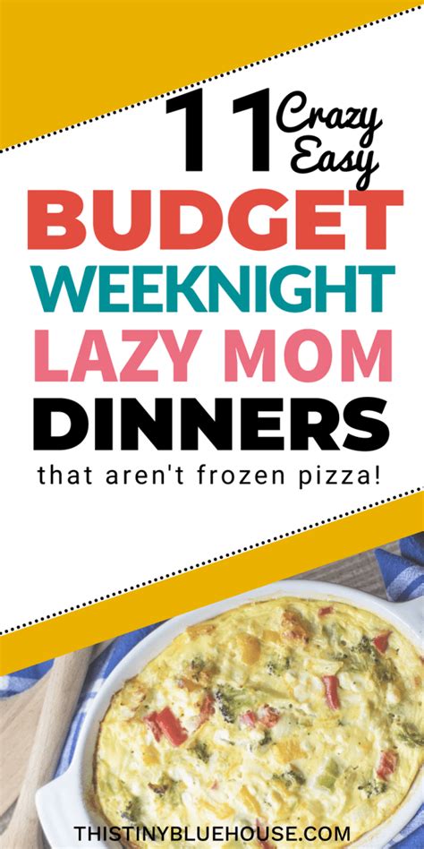 Lazy Weeknight Dinners: 11 Family Friendly Meals | Food ...