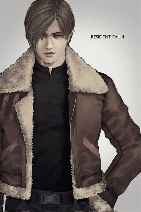 Leon S Kennedy Resident Evil And More Drawn By Ericson Blum Danbooru