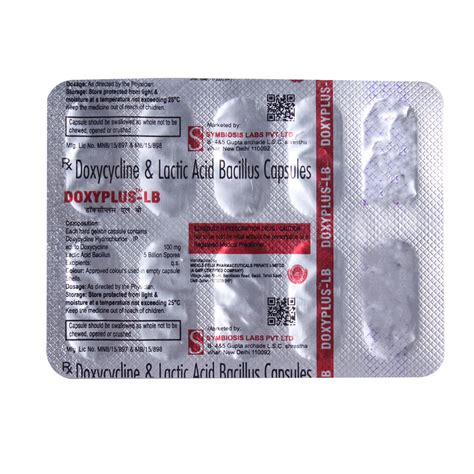 Doxyplus Lb Tablet Uses Side Effects Price Apollo Pharmacy