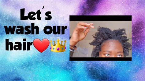 Hair Wash Day 4c Natural Hair South African Youtuber Youtube