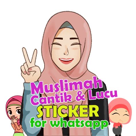 Gambar kartun muslimah traveling kolek gambar via kolekgambar.blogspot.com. Stiker Lucu Cantik